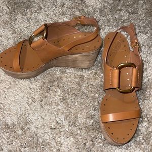 Tory Burch wedges